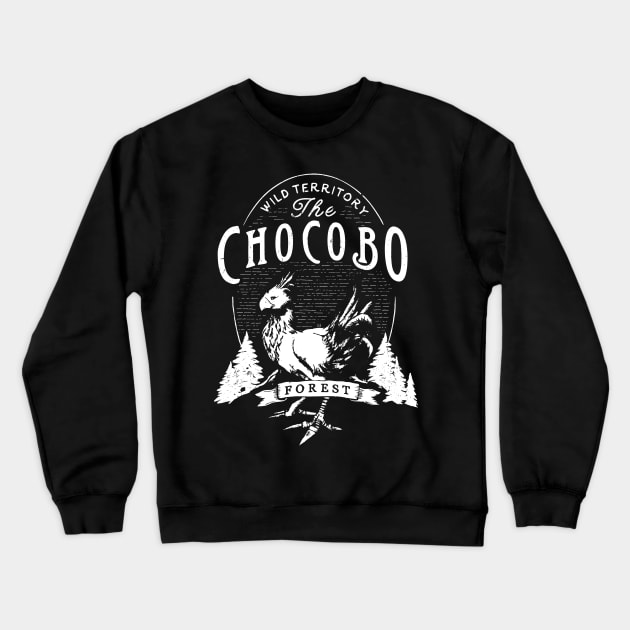 The Chocobo Forest Crewneck Sweatshirt by DesignedbyWizards